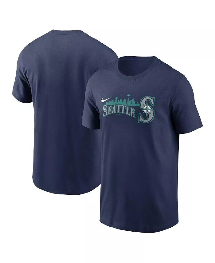 

Мужская темно-синяя футболка Seattle Mariners Local Team Skyline Nike
