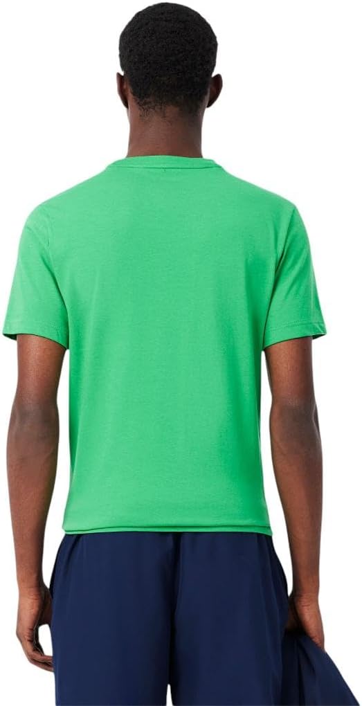 Футболка Lacoste Ultra Dry, мужская, ярко-зеленый — фото 3