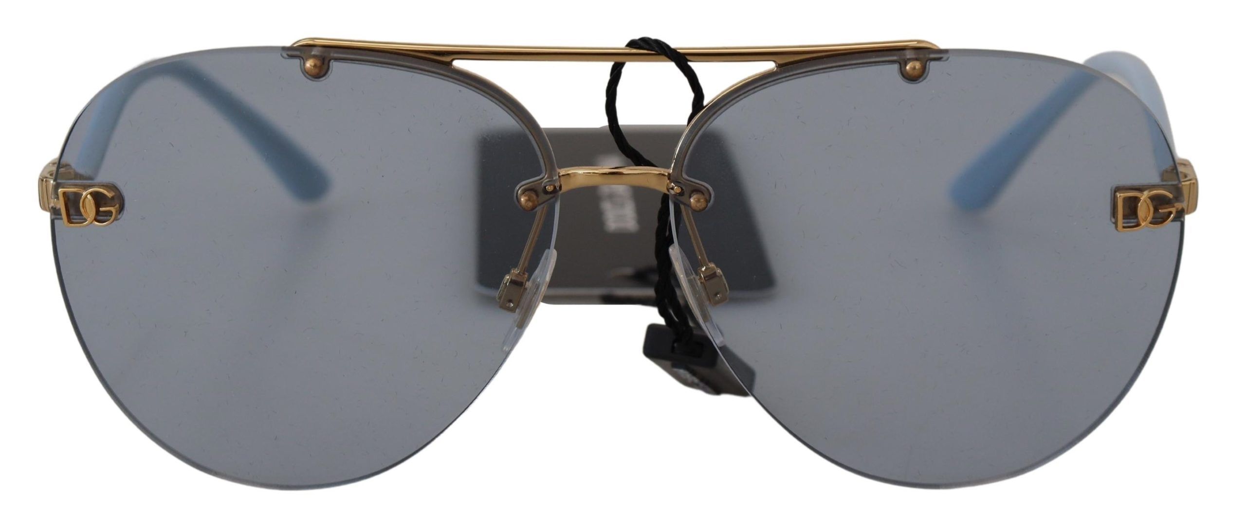

Солнцезащитные очки Chic Pilot Azure Lens Dolce & Gabbana, синий