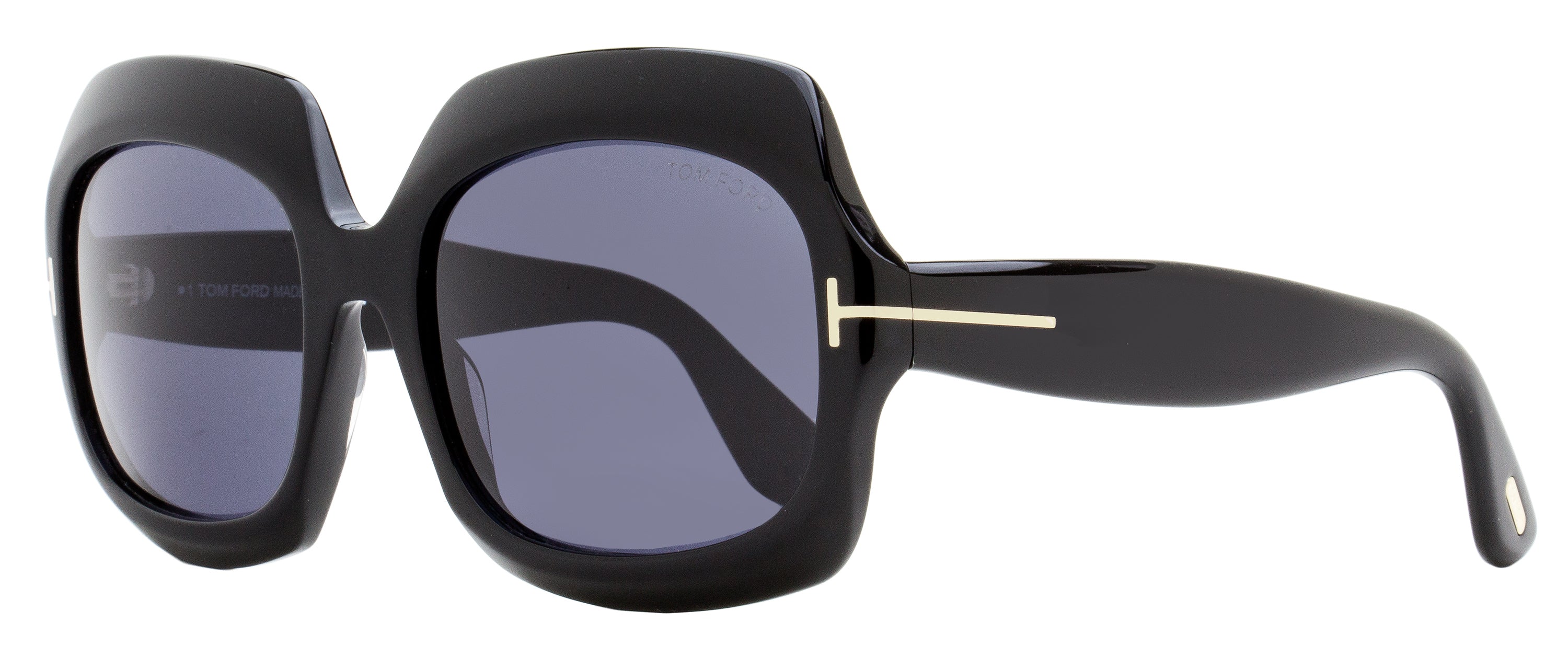 

Солнцезащитные очки Tom Ford Ren женские TF1155 01A черные 60 мм
