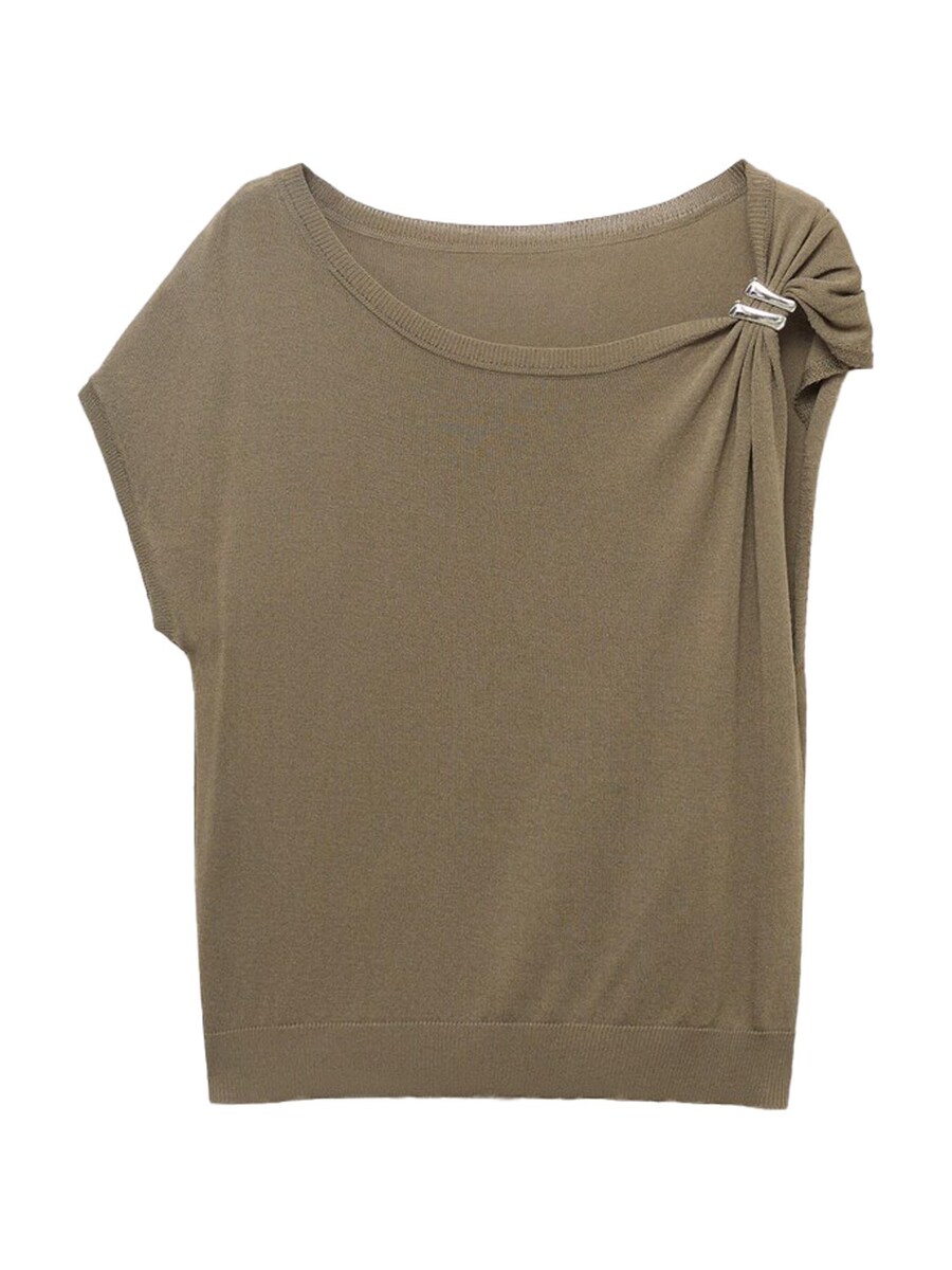 

Вязаный топ MANGO SOPHIA, Light brown