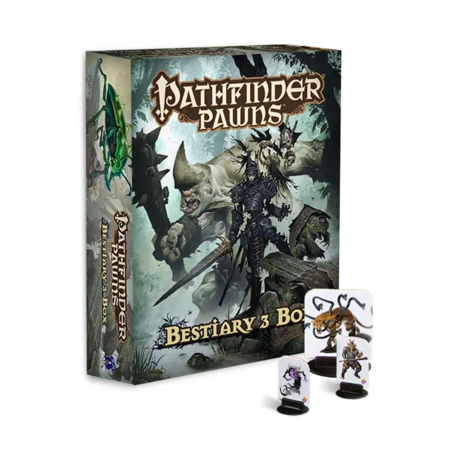 

Бокс-сет Bestiary 3 Box, Pathfinder Roleplaying Game (1st Edition) - Pawns