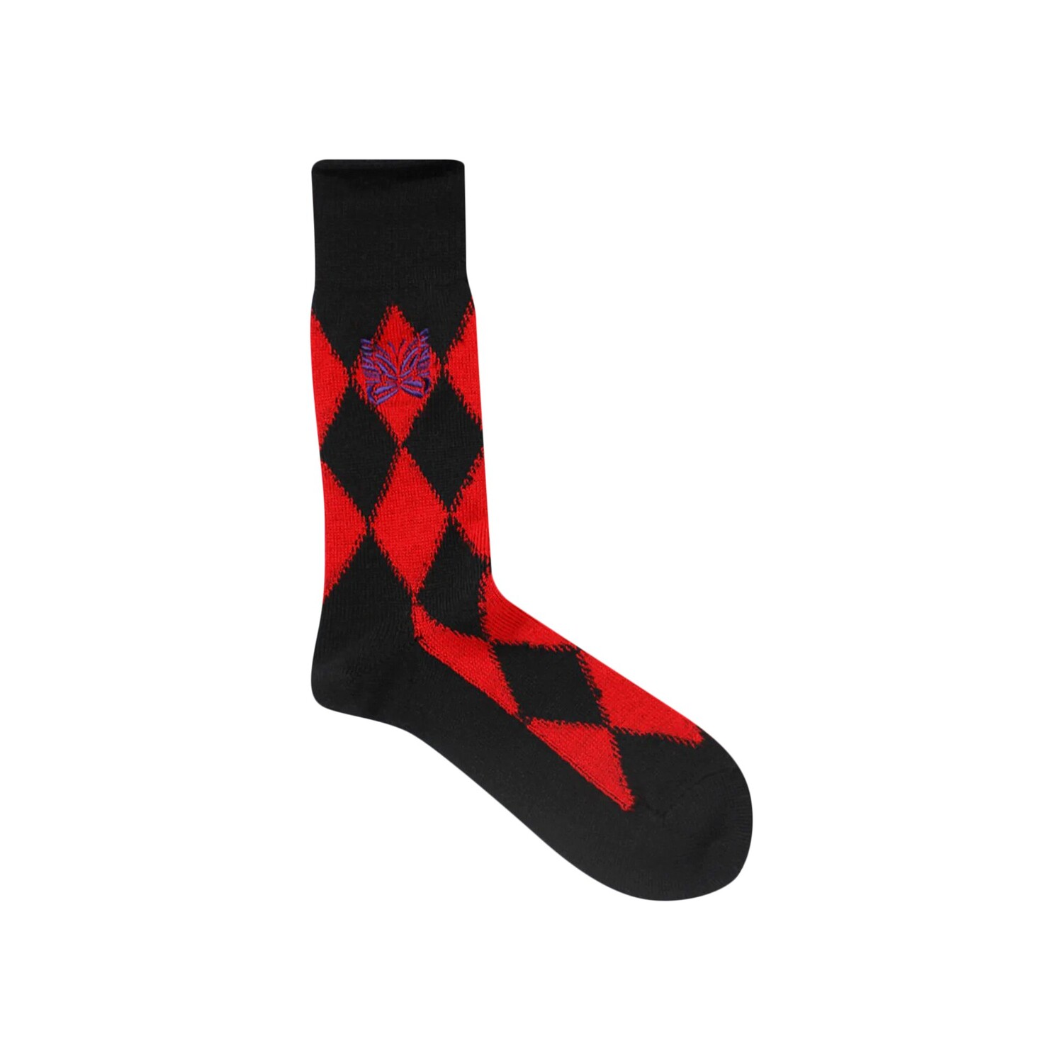 

Жаккардовые носки Needles Argyle Красные