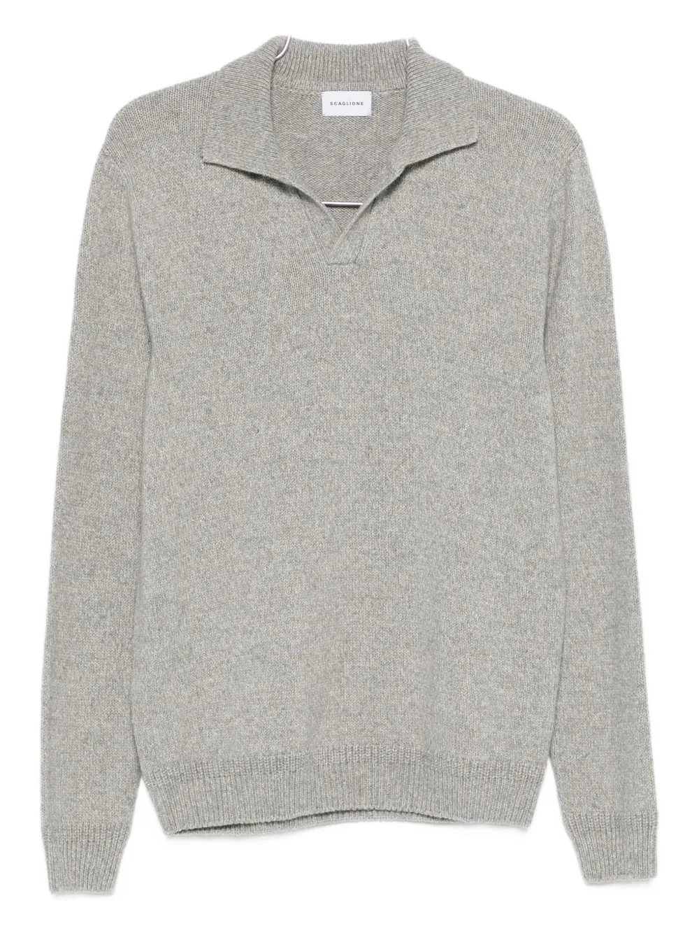 

Поло с длинными рукавами Scaglione, серый