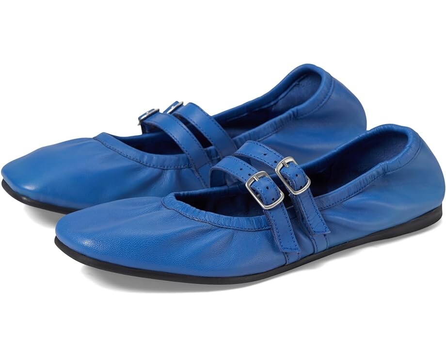 

Туфли на плоской подошве Free People Gemini Ballet Flat, цвет Cobalt