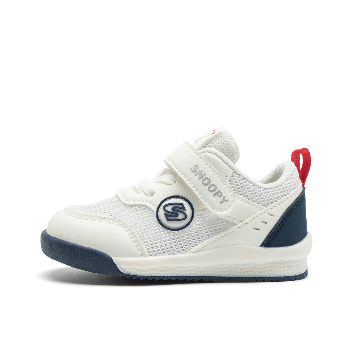 

Дышащие, легкие, амортизирующие, низкие детские кроссовки для повседневной носки. Для детей 3–7 лет. SNOOPY, белый/синий