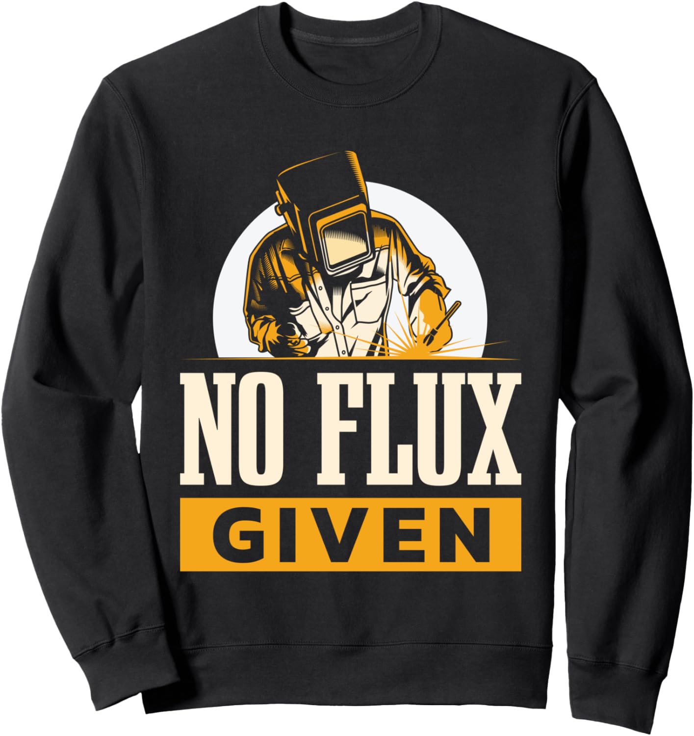 

Сварка без флюса. Крутая забавная толстовка в подарок сварщику Welding For Workers, черный