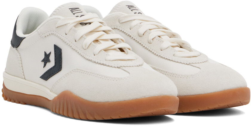 Низкие кроссовки Off-White Run Star Trainer Converse, Egret/Black/Honey — фото 4