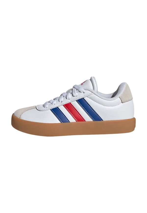 Кроссовки vl court 3.0 для первых шагов Adidas Sportswear, Cloud White Royal Blue Better Scarlet
