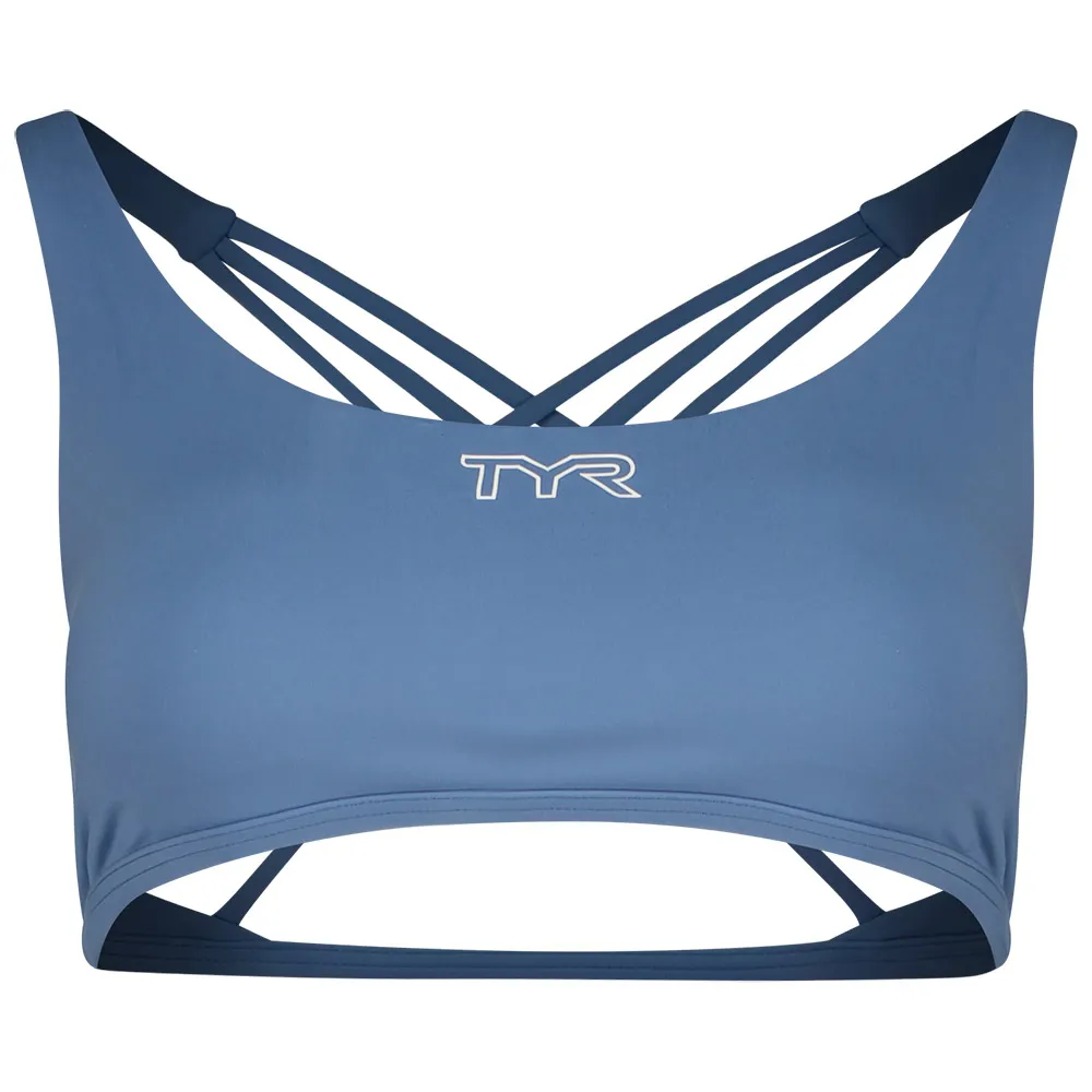 

Спортивный топ TYR Joule Elite Multi-Strap, синий