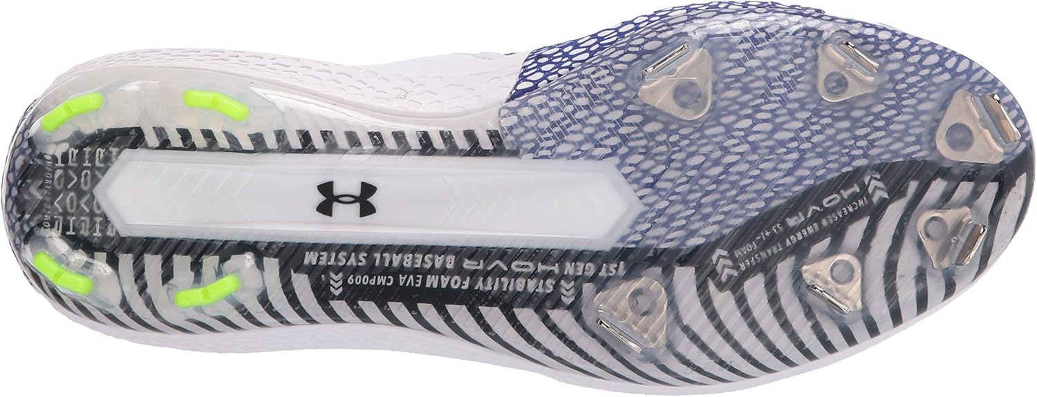 Бейсбольные кроссовки Under Armour Men's Harper 5 Low St, белый — фото 4