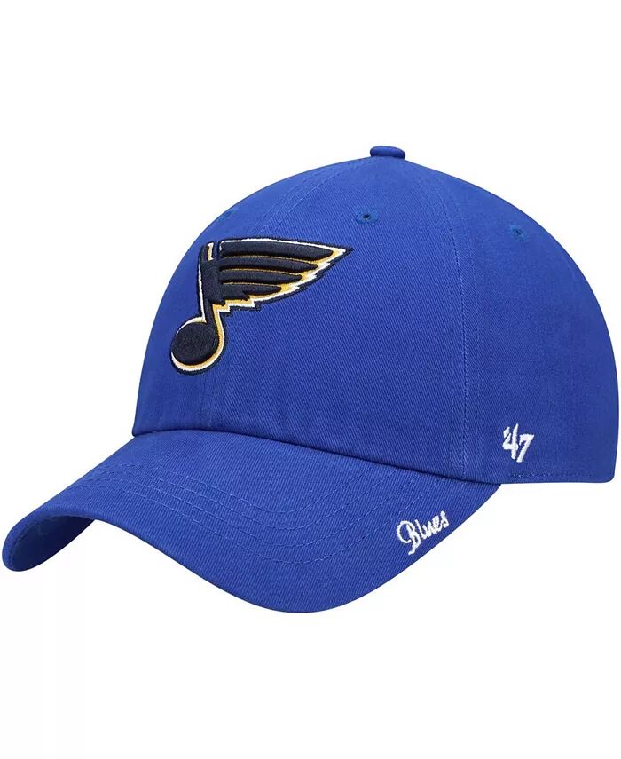 

Женская синяя шапка St. Louis Blues Team Miata Clean Up Adjustable '47 Brand
