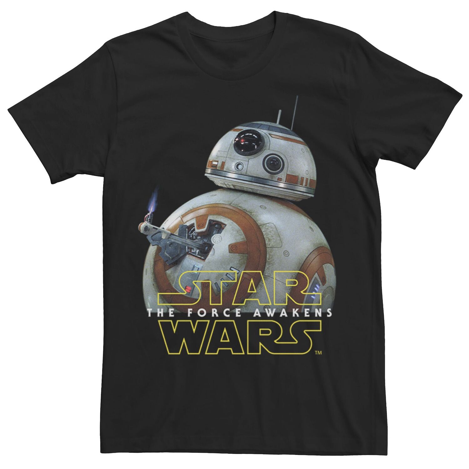 

Мужская футболка с графическим рисунком The Force Awakens BB-8 Star Wars