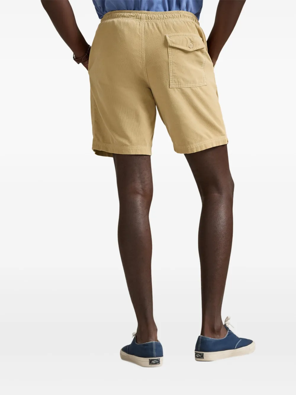 Вельветовые шорты с кулиской Polo Ralph Lauren, нейтральный — фото 4