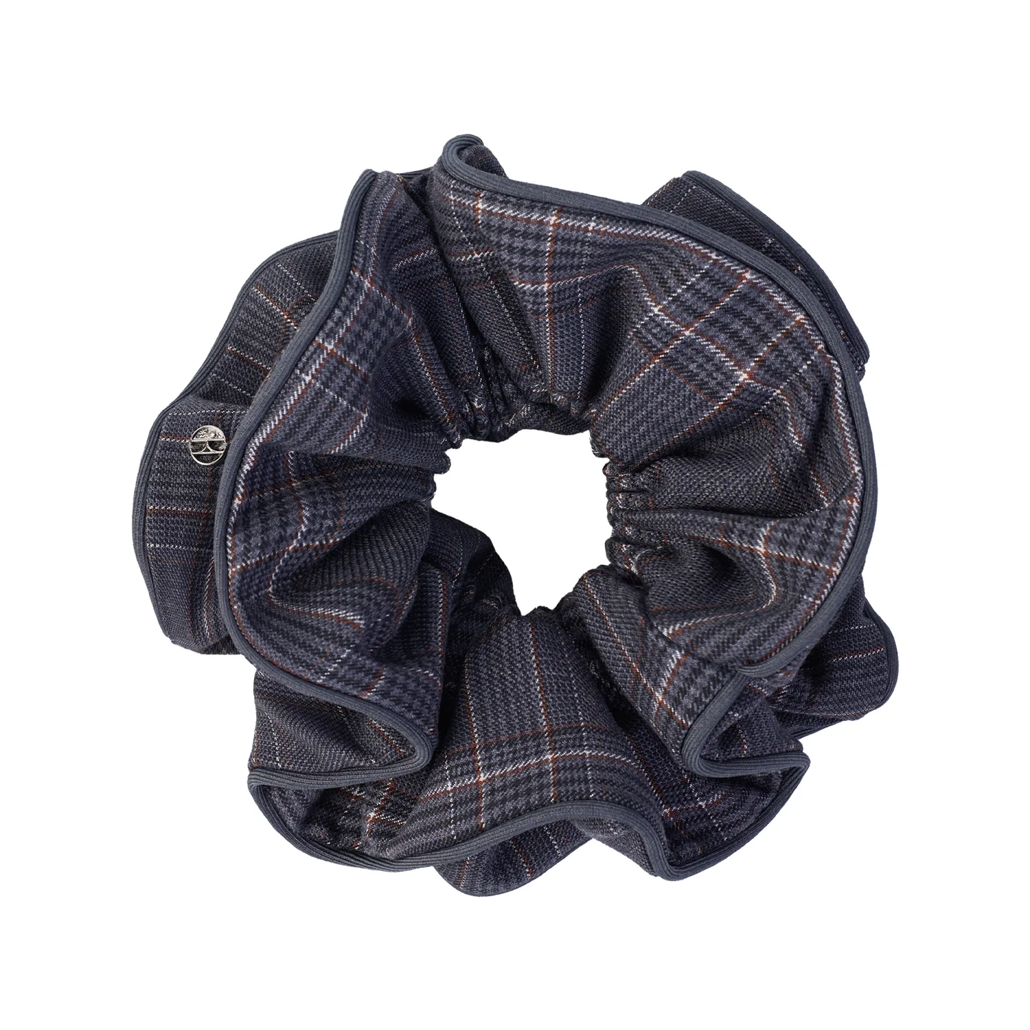 Резинка для волос женская ELLE, Plaid Blue