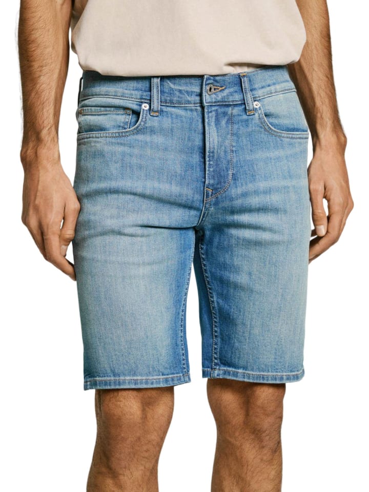 

Тканевые шорты Pepe Jeans, синий