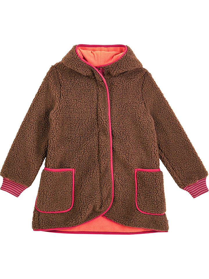 

Куртка finkid Zip in Teddyjacke Likka Nalle, коричневый