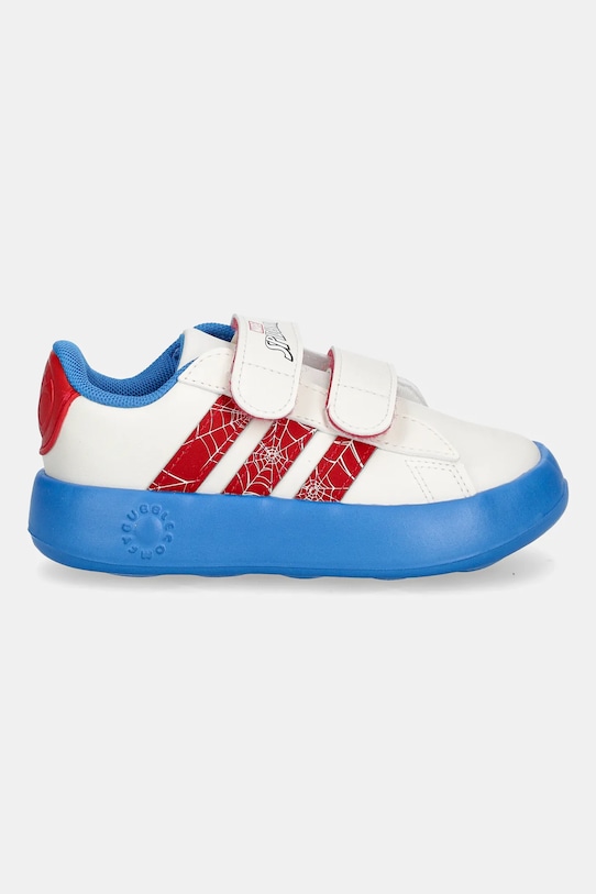 Детские кроссовки Grand Court Spider-Man Adidas, бежевый — фото 2