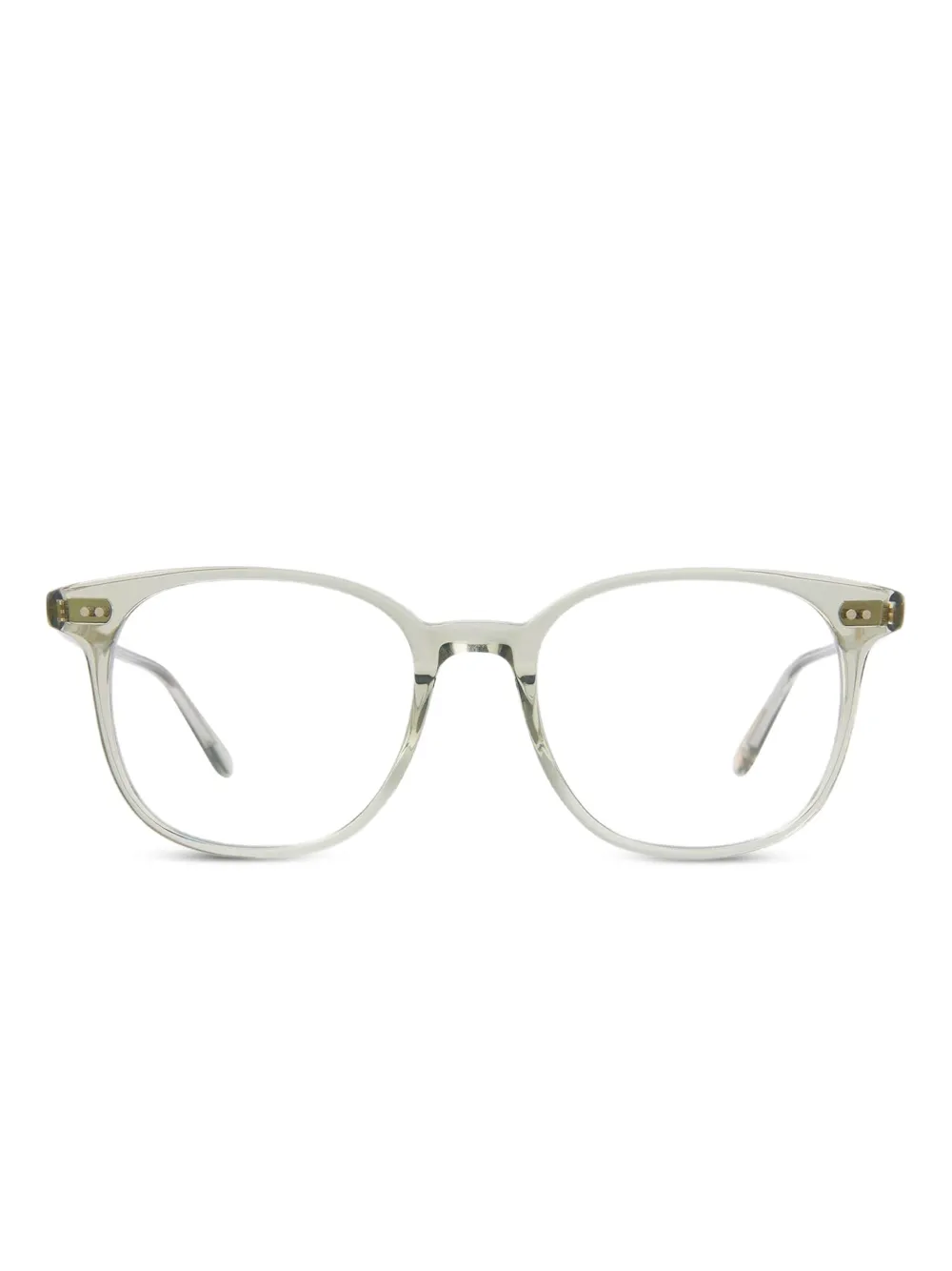 

Очки Carrol в круглой оправе Garrett Leight, зеленый