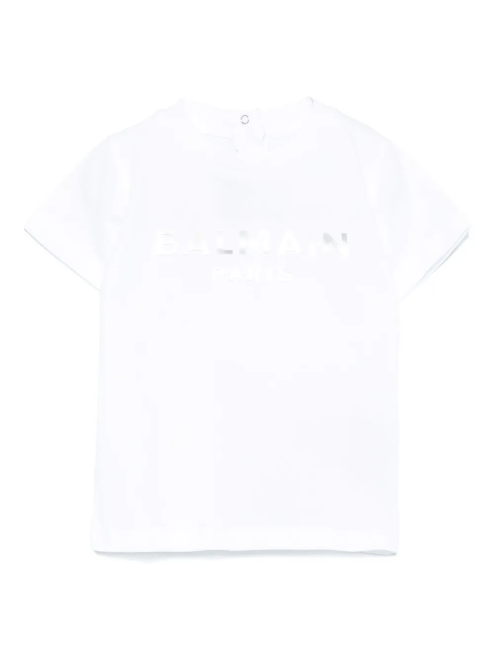 

Футболка с логотипом Balmain Kids, белый