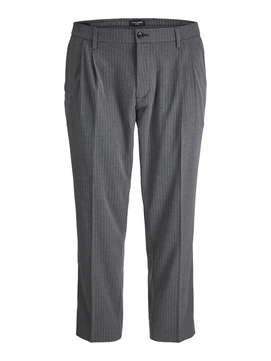 

Обычные плиссированные брюки Jack & Jones Plus, цвет Light grey/Dark grey