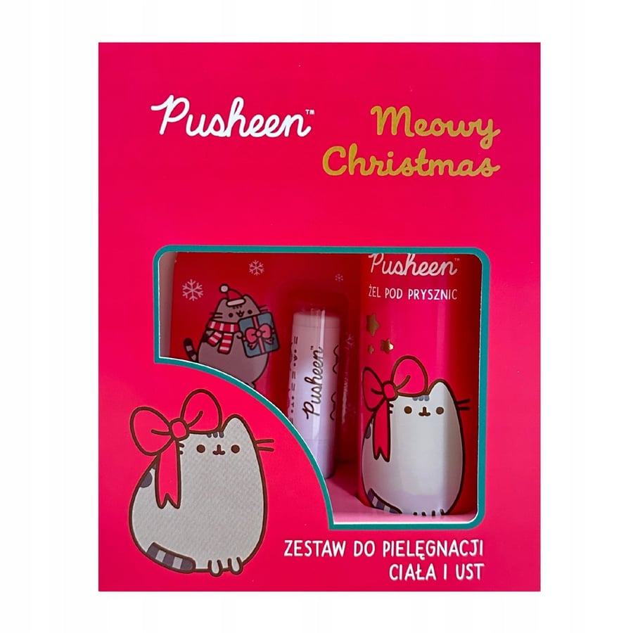 

Рождественский набор Pusheen гель для душа + бальзам для губ В ПОДАРОК