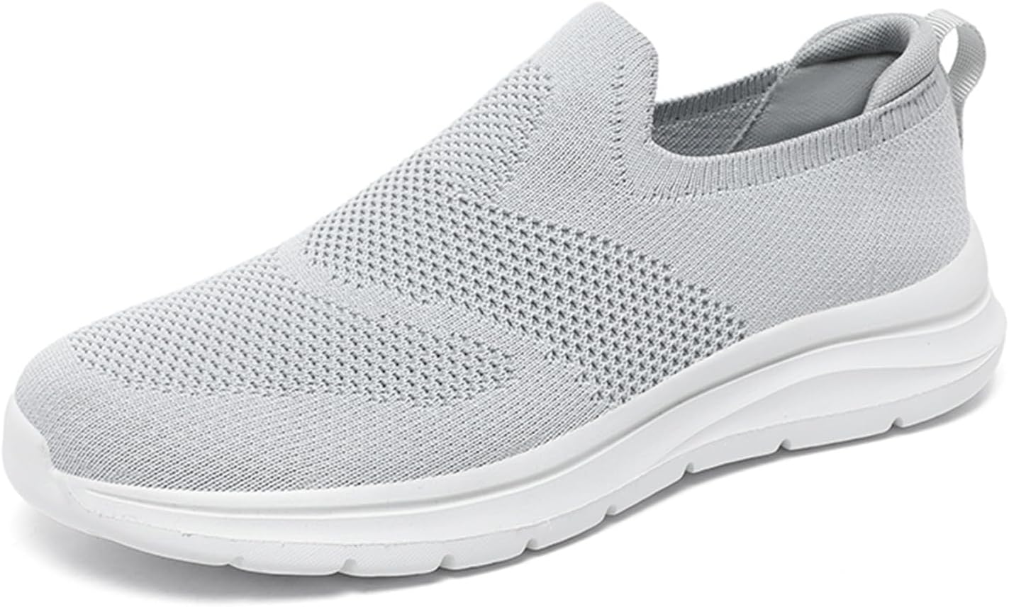 

Мужские слипоны из сетки, легкие повседневные спортивные кроссовки с дышащей сеткой, удобные для бега и путешествий Generic, серый