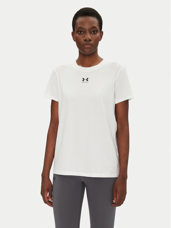 

Техническая футболка стандартный крой Rival Core 1383648 Under Armour, белый