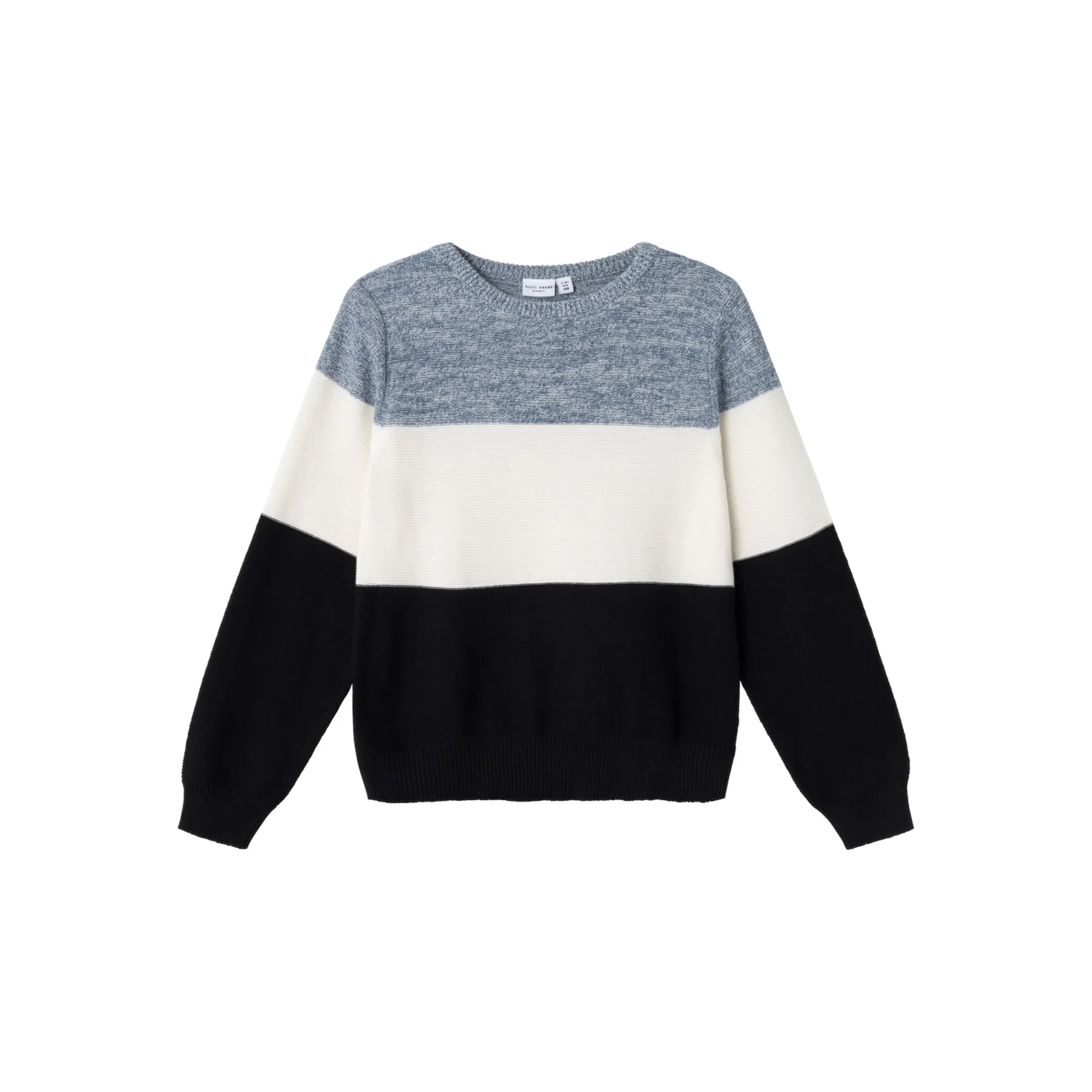 

Свитер с круглым вырезом Name It «NKMVOHAN LS KNIT», цвет Bering Sea