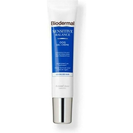 

Bioderma Biodermal Sensitive Balance Eye Gel-Cream - Уход за кожей лица с гиалуроновой кислотой - Крем для кожи вокруг глаз для чувствительной кожи - 15 мл