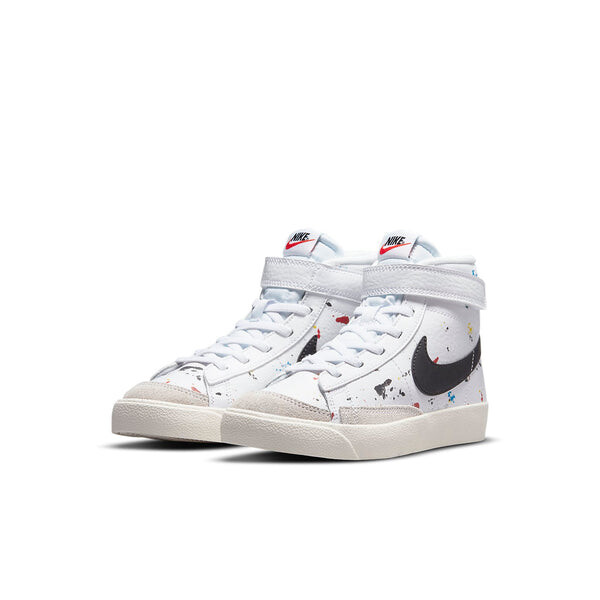 Кроссовки blazer mid '77 'paint splatter' Nike, белый — фото 3