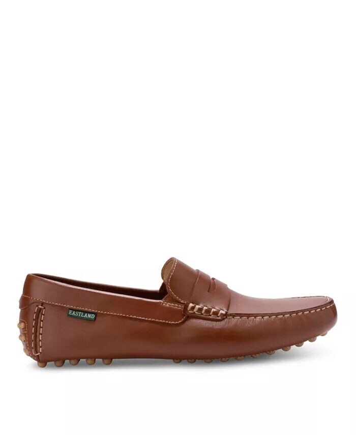 Мужские кожаные повседневные лоферы для вождения Henderson Eastland Shoe, коричневый — фото 2