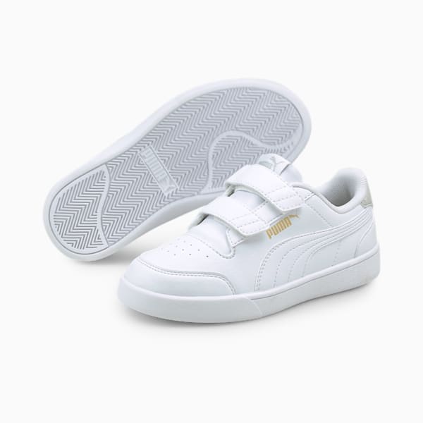 Маленькие дети не любят кроссовки Shuffle Puma, белый — фото 2