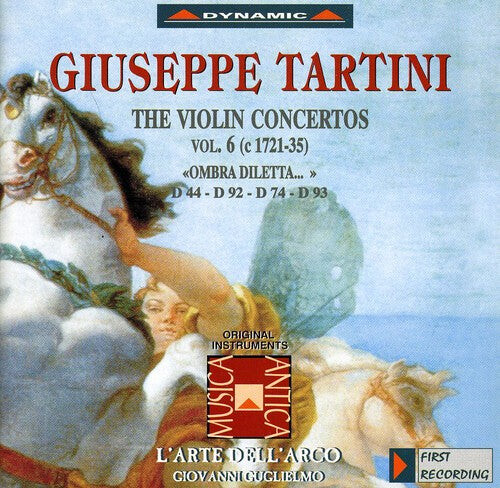 

CD диск Tartini / L'Arte Dell'Arco / Guglielmo: Violin Concertos, Vol 6