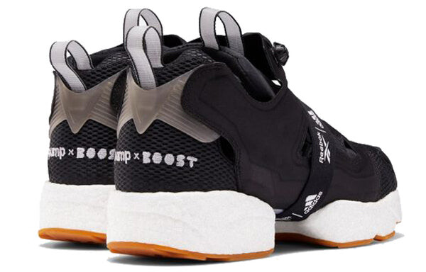 Кроссовки instapump fury x boost 'black gum' Reebok, черный — фото 3