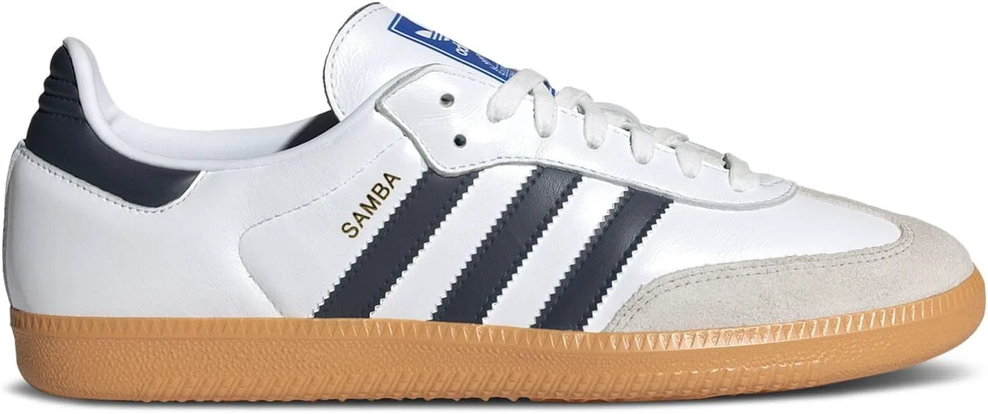 Мужские кроссовки Adidas Samba, индиго — фото 2