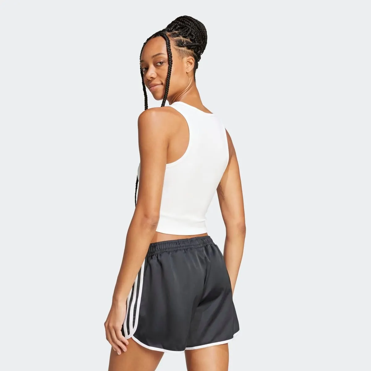 Женская футболка Trefoil Essentials Originals adidas, белый — фото 2