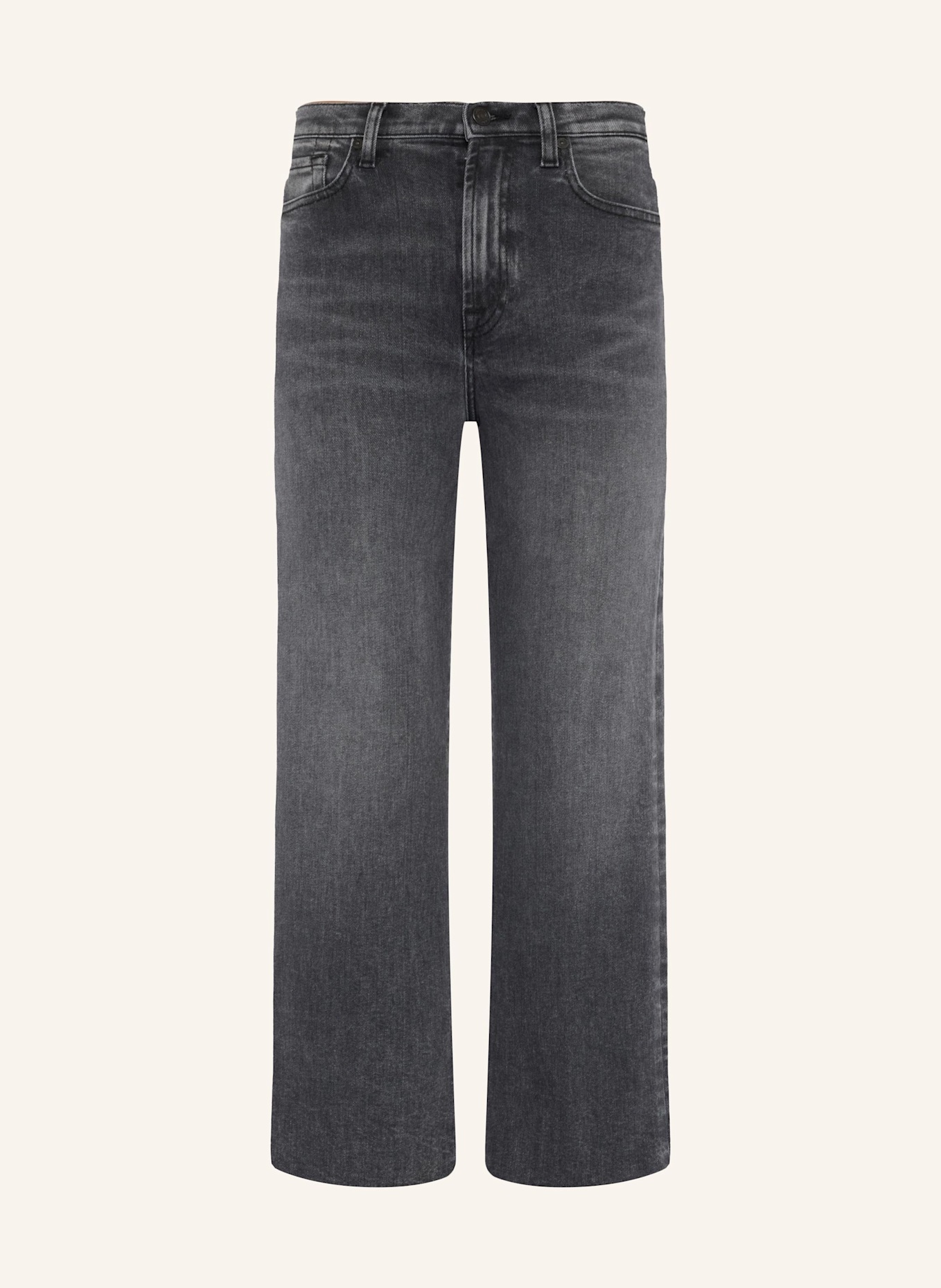 

Укороченные джинсы Alexa flare fit 7 For All Mankind, черный