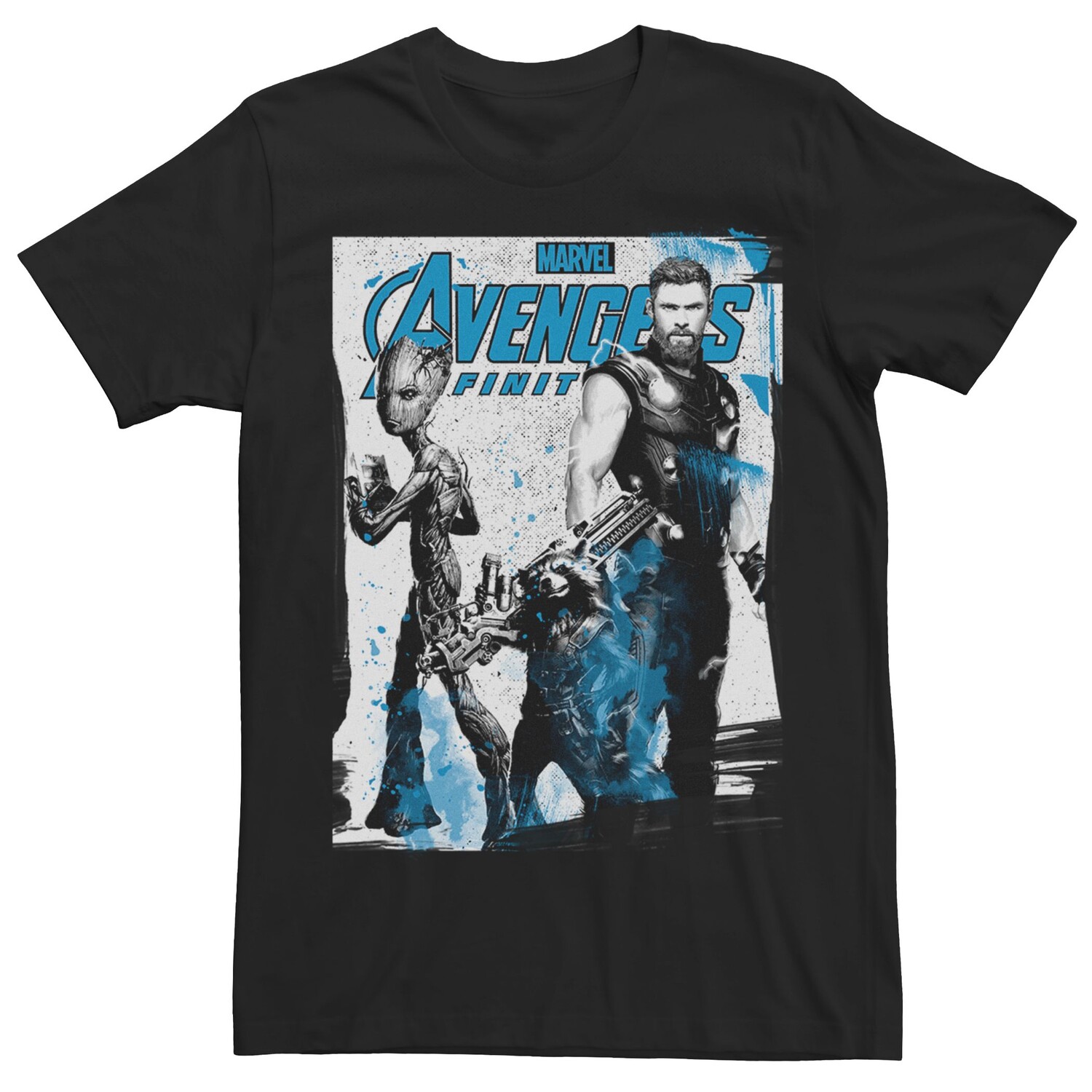 

Мужская футболка Marvel Avengers Infinity War Strong Three с рисунком Licensed Character