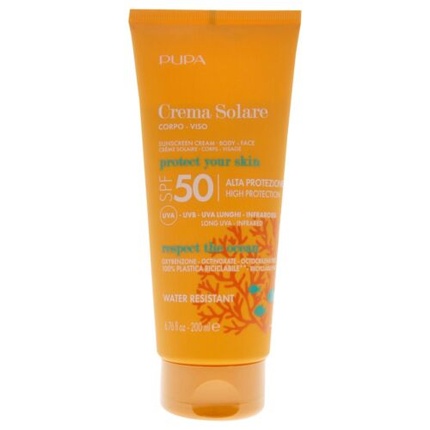 

Солнцезащитный крем SPF 50 для унисекс 6,76 унций Pupa Milano