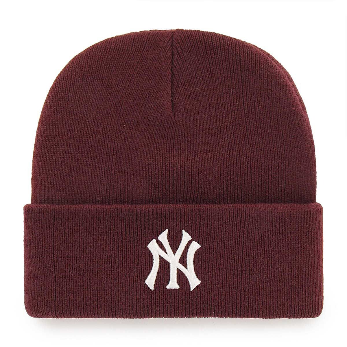 

Шапка MLB New York Yankees Haymaker CUFF KNIT '47, цвет Dunkles Maroon