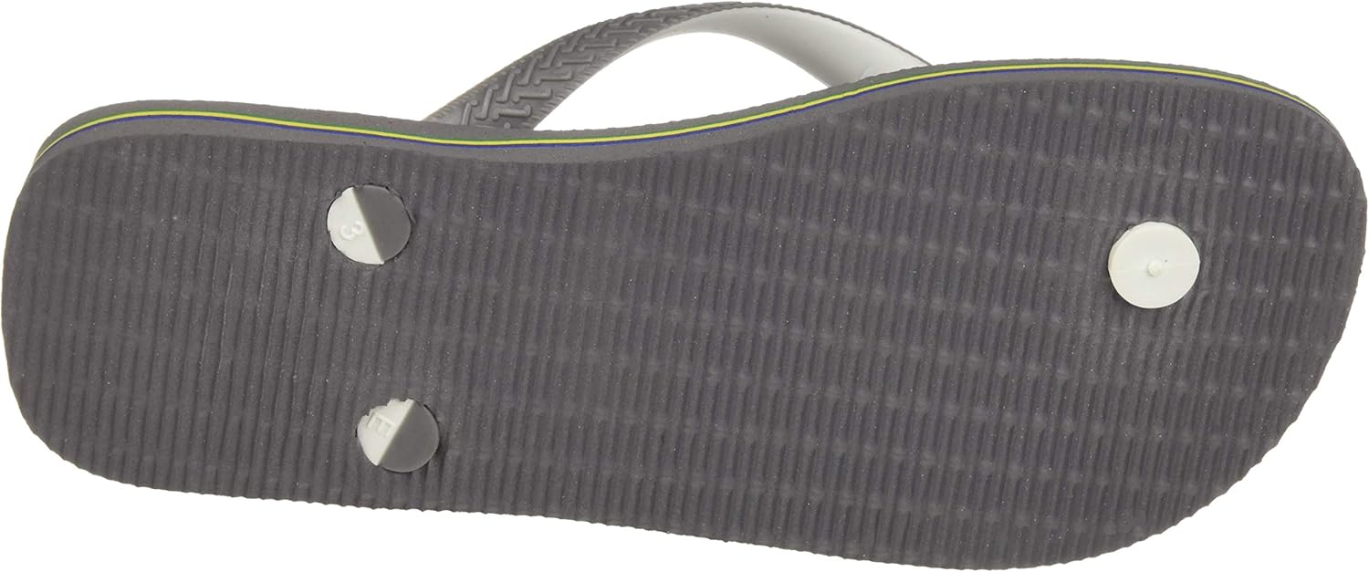 Шлепанцы Havaianas унисекс, белый/серый/стальной — фото 4
