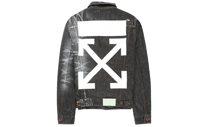 

Мужская куртка Off-White, темно-серый/белый
