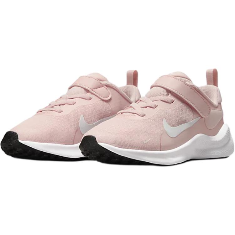 Nike Кроссовки REVOLUTION 7 с противоскользящим покрытием, низкие, детские, розовые — фото 3