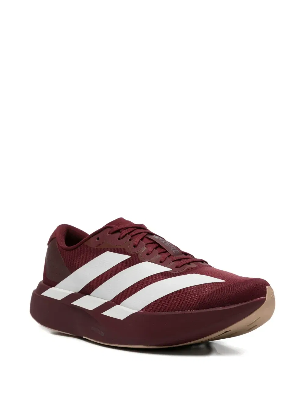 Кроссовки Adizero Evo SL M с полосками-логотипами adidas, красный — фото 2