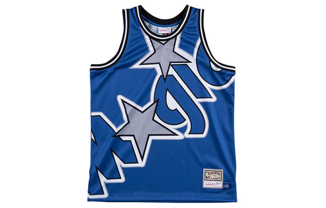 

Футболка баскетбольная Mitchell & Ness мужская синяя Mitchell Ness