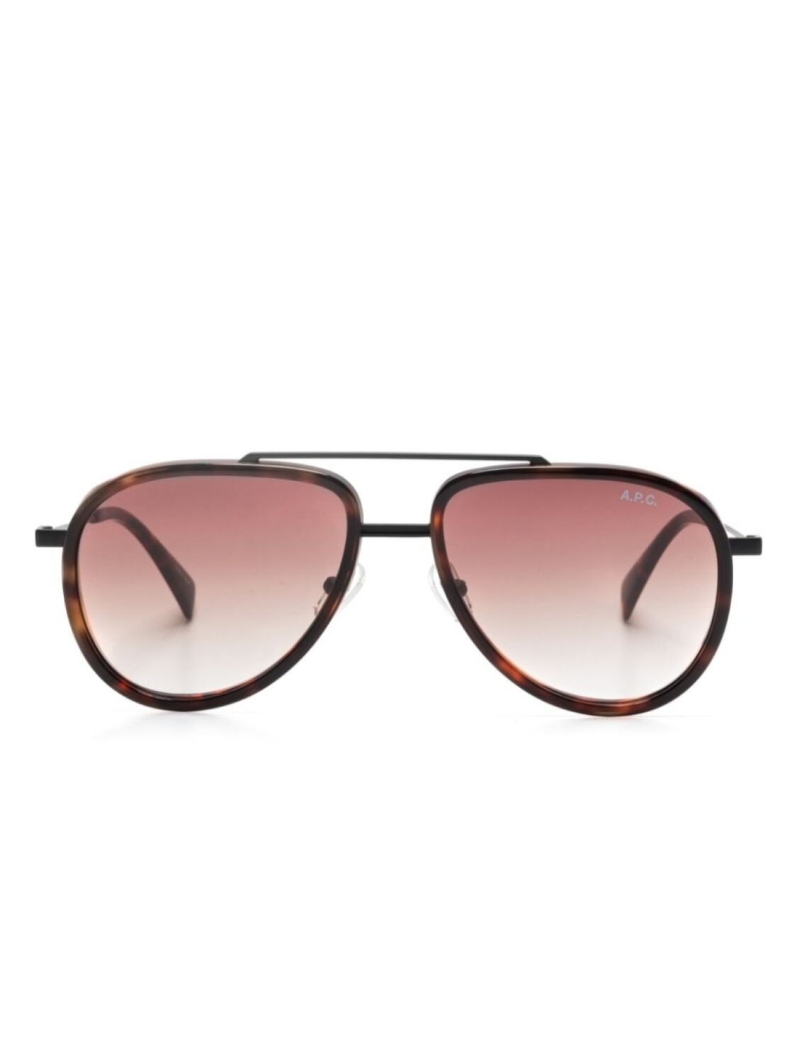 

A.P.C. солнцезащитные очки Sterling, коричневый