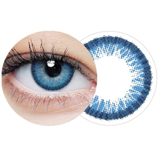 

Корригирующие линзы 1-Day Light Blue -2,75, 2 шт. Clearlab, Clearcolor, светло-синий