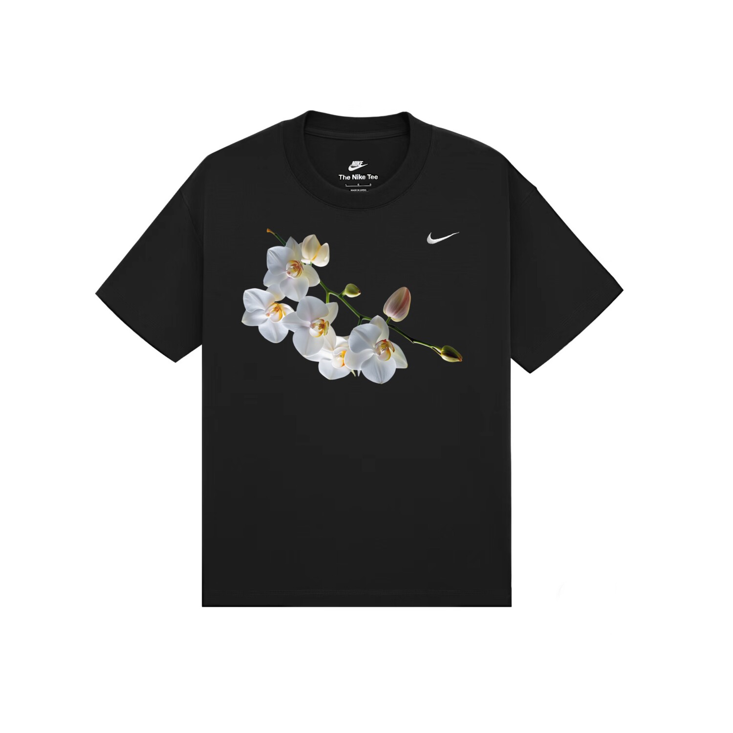 

Футболка унисекс черная Nike, черный