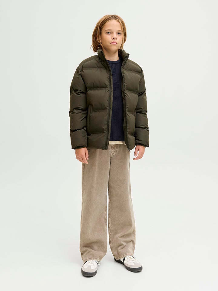 JACK & JONES Junior Свитер «Каито» темно-синего цвета — фото 4